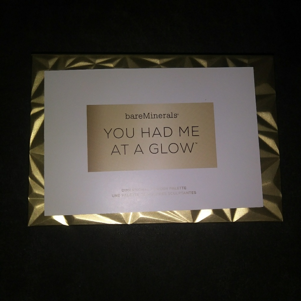 Bare Minerals glow baked palette